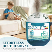 Indoor Air Purification Box – Plant-Based Passive Dust Collector