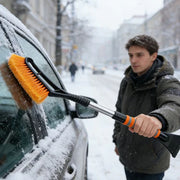 Retractable 2-in-1 Snow Brush & Scraper ❄️