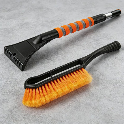 Retractable 2-in-1 Snow Brush & Scraper ❄️
