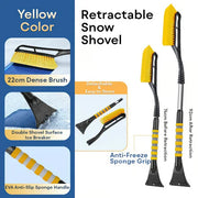 Retractable 2-in-1 Snow Brush & Scraper ❄️
