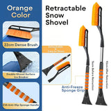 Retractable 2-in-1 Snow Brush & Scraper ❄️