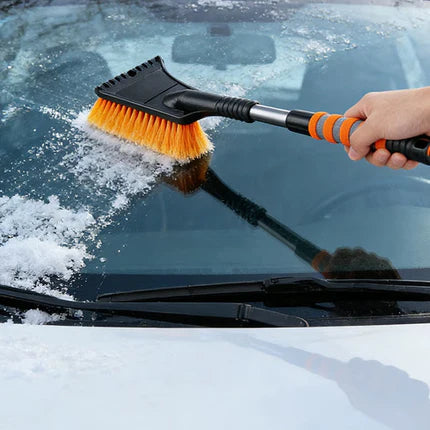 Retractable 2-in-1 Snow Brush & Scraper ❄️