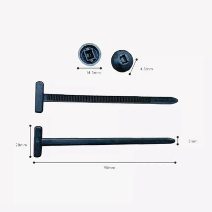 Nylon Universal Car Fastener Clips 🔧