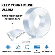 Weather Stripping Door Seal Strip – Soundproof, Bug & Dust Proof Self-Adhesive (5M)