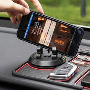 4-in-1 Car Dashboard Anti-Slip Phone Pad – Phone Holder, Aromatherapy, License Plate & Glow Mat