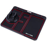 4-in-1 Car Dashboard Anti-Slip Phone Pad – Phone Holder, Aromatherapy, License Plate & Glow Mat