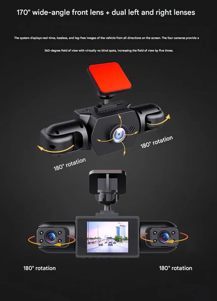 Full View Car Dashcam System