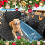 Heavy-Duty Dog Back Seat Extender & Car Seat Cover