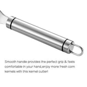 Stainless Steel Corn Stripper & Cob Peeler – Fast Kernel Remover Tool